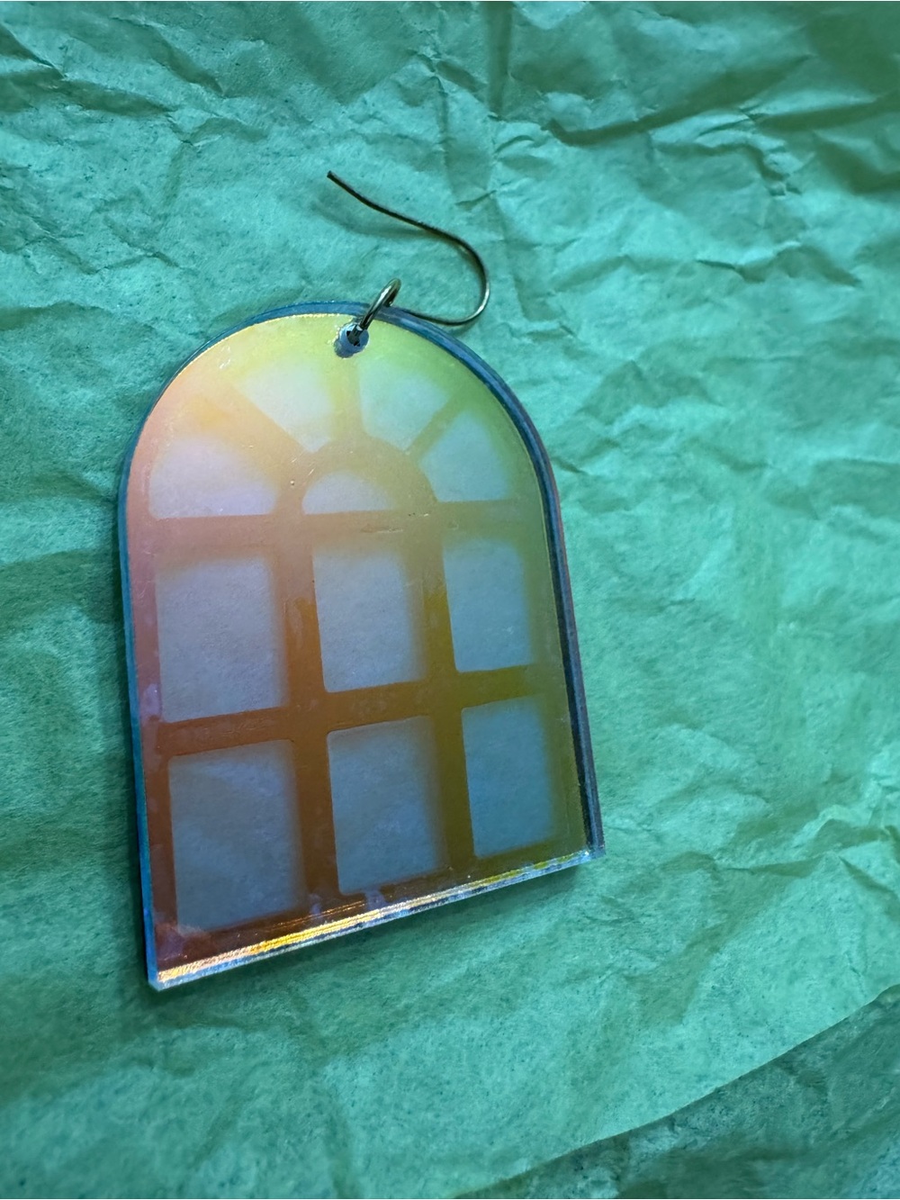 Gothic Window-Style Statement Earrings - Picture 5 of 13